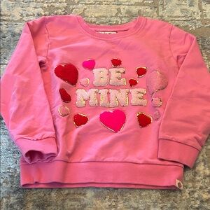 Cheeky Plum Pink Heart Sweatshirt